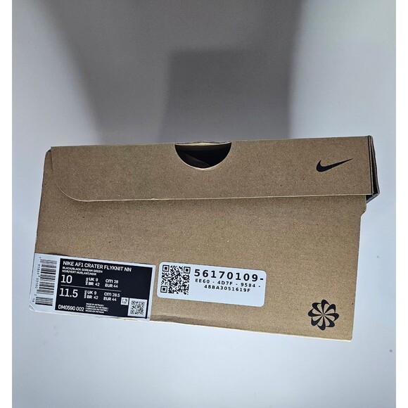 Nike Air Force 1 Low Crater Flyknit Shoes Sneakers Men\'s 10 AF1 DM0590-002 11.5W